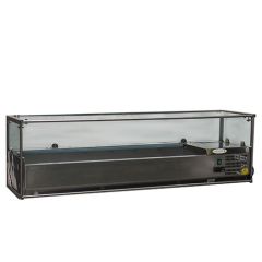 Stoel Raw, met bruin lederen zitting 