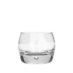 Stoel Raw, met bruin lederen zitting 