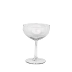 Stoel Raw, met bruin lederen zitting 