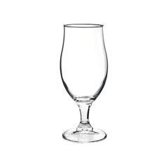 Stoel Raw, met bruin lederen zitting 