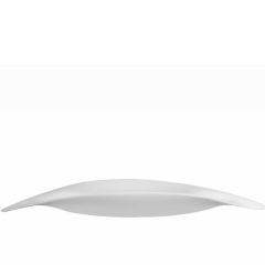 Stoel Raw, met bruin lederen zitting 