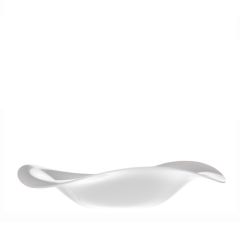 Stoel Raw, met bruin lederen zitting 