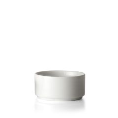 Stoel Raw, met bruin lederen zitting 