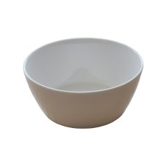 Stoel Raw, met bruin lederen zitting 