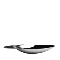 Stoel Raw, met bruin lederen zitting 