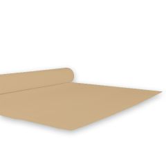 Stoel Raw, met bruin lederen zitting 