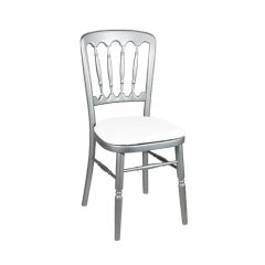 Stoel Raw, met bruin lederen zitting 