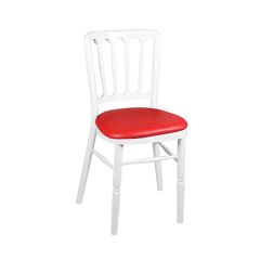 Stoel Raw, met bruin lederen zitting 