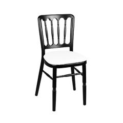 Stoel Raw, met bruin lederen zitting 