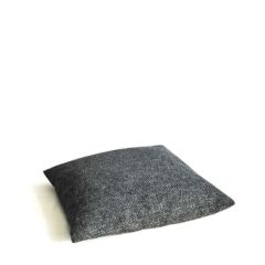 Stoel Raw, met bruin lederen zitting 