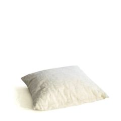 Stoel Raw, met bruin lederen zitting 