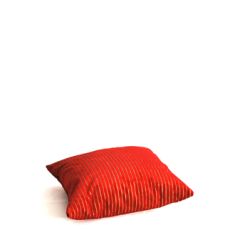 Stoel Raw, met bruin lederen zitting 