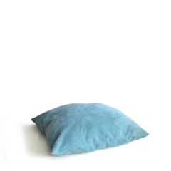 Stoel Raw, met bruin lederen zitting 