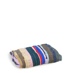 Stoel Raw, met bruin lederen zitting 