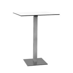 Stoel Raw, met bruin lederen zitting 