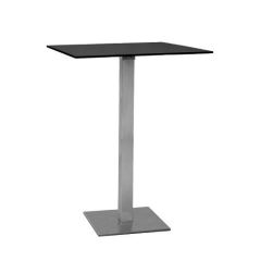 Stoel Raw, met bruin lederen zitting 