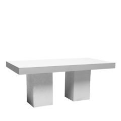 Stoel Raw, met bruin lederen zitting 