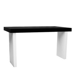 Stoel Raw, met bruin lederen zitting 