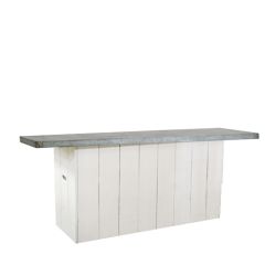 Stoel Raw, met bruin lederen zitting 