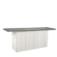 Stoel Raw, met bruin lederen zitting 