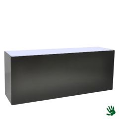 Stoel Raw, met bruin lederen zitting 