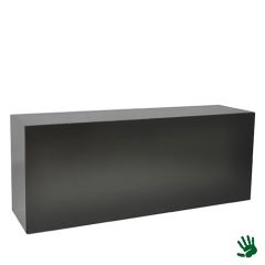 Stoel Raw, met bruin lederen zitting 