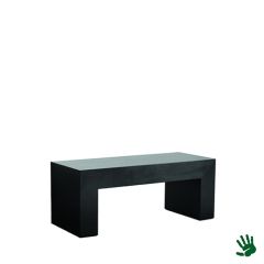 Stoel Raw, met bruin lederen zitting 