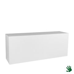 Stoel Raw, met bruin lederen zitting 