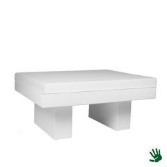 Stoel Raw, met bruin lederen zitting 