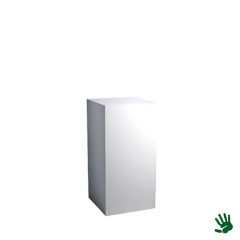 Stoel Raw, met bruin lederen zitting 