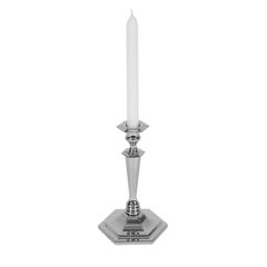 Stoel Raw, met bruin lederen zitting 