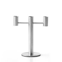 Stoel Raw, met bruin lederen zitting 