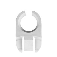 Stoel Raw, met bruin lederen zitting 