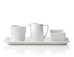 Stoel Raw, met bruin lederen zitting 