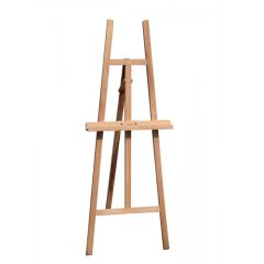 Stoel Raw, met bruin lederen zitting 