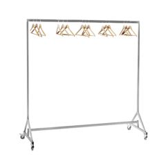 Stoel Raw, met bruin lederen zitting 