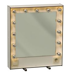 Stoel Raw, met bruin lederen zitting 