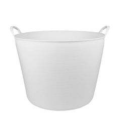 Stoel Raw, met bruin lederen zitting 