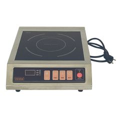 Stoel Raw, met bruin lederen zitting 