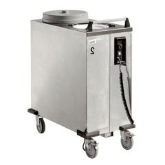 Stoel Raw, met bruin lederen zitting 