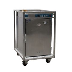 Stoel Raw, met bruin lederen zitting 