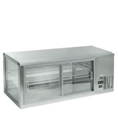 Stoel Raw, met bruin lederen zitting 