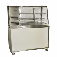 Stoel Raw, met bruin lederen zitting 