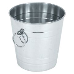 Stoel Raw, met bruin lederen zitting 