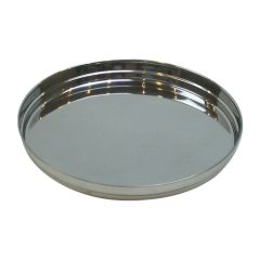 Stoel Raw, met bruin lederen zitting 