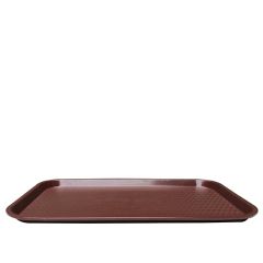 Stoel Raw, met bruin lederen zitting 