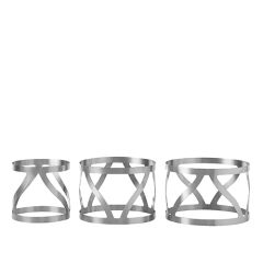 Stoel Raw, met bruin lederen zitting 