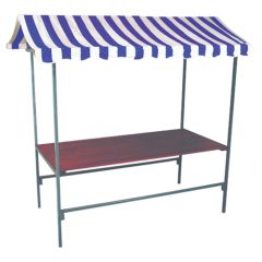 Stoel Raw, met bruin lederen zitting 