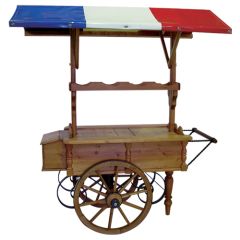 Stoel Raw, met bruin lederen zitting 