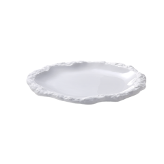 Stoel Raw, met bruin lederen zitting 